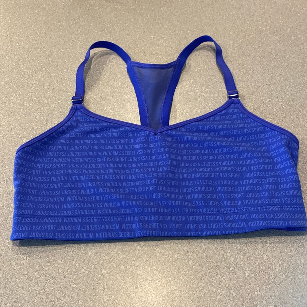 Victoria’s Secret sports bra.